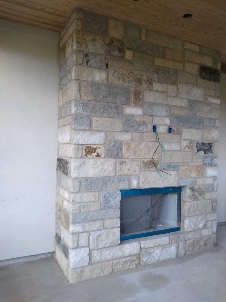 Our Services-Stone Fireplace